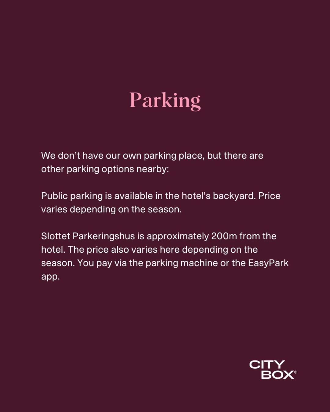 Citybox Lite 크리스티안산 외부 사진